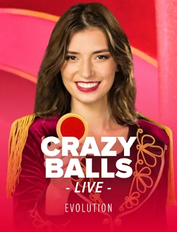 Live Crazy Balls van Evolution aan tafel bij Casino Lizaro
