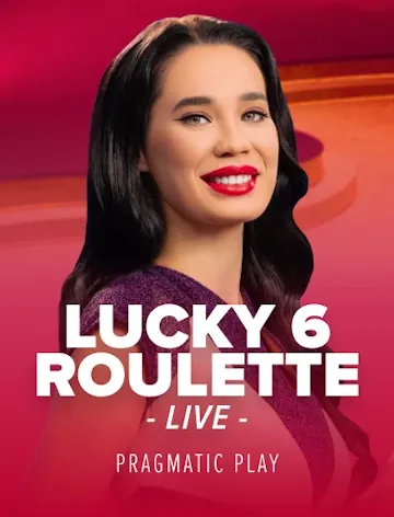 Live Play Live Lucky 6 Roulette van Pragmatic Play Live aan tafel bij Casino Lizaro